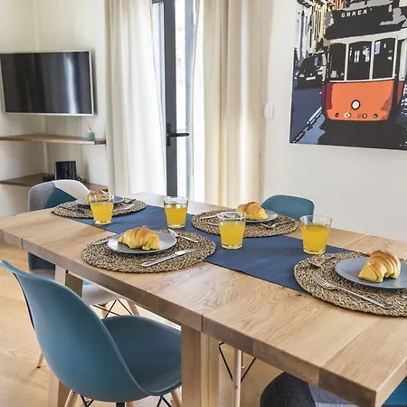 Graca Heartwarming Flat Apartment Lissabon